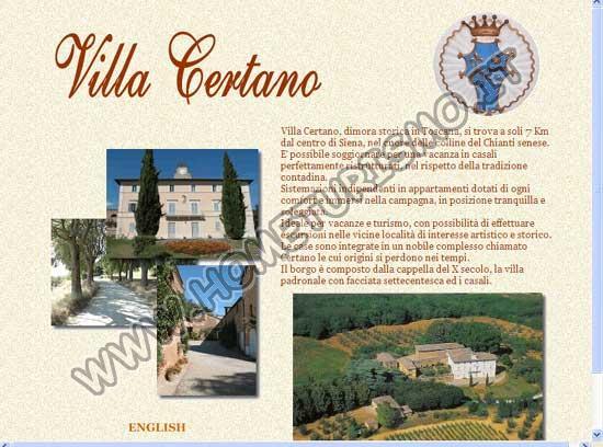 Casa Vacanze Villa Certano
