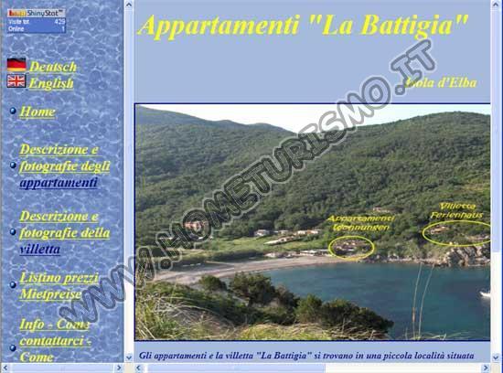 Appartamenti - Villa la Battigia