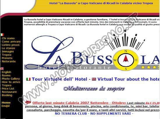 Hotel Ristorante la Bussola Capo Vaticano